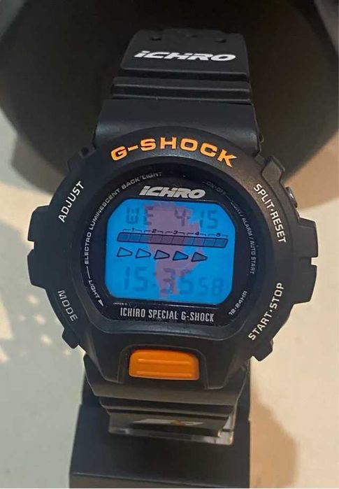 Casio G-Shock DW-6600B Ichiro 51 Edição Limitada