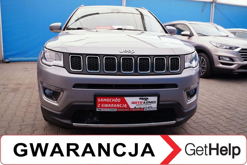 Jeep Compass ZobaczFilmVideoFullOpcjaSkorzanaTapicerkaNaviKmeraLedyIGŁA