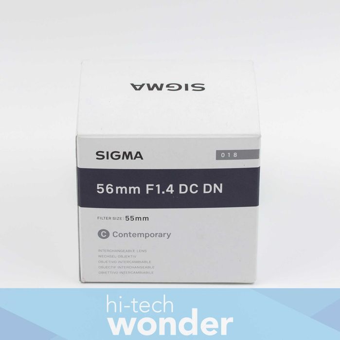 Sigma 56mm F1.4 DC DN C – E mount