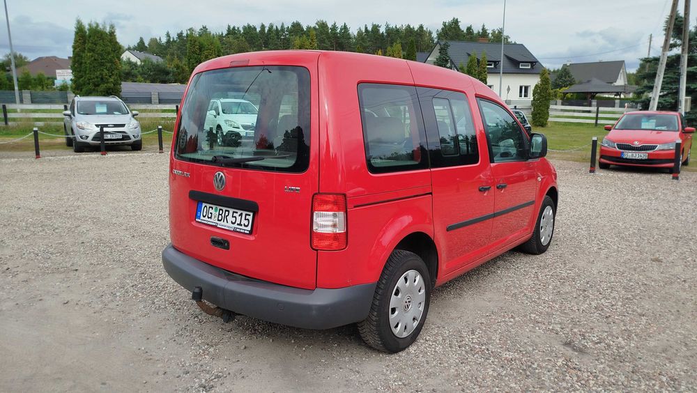 Volkswagen Caddy 1.4 MPI 80 KM LIFE. 5 Miejsc 2x Przesuwane Drzwi.