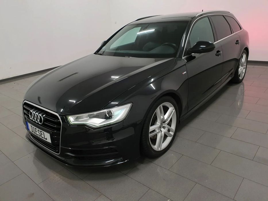 Audi A6 Avant 190KM S-Line LED BiXenon Navi Klimax4 Bose Półskóra OPS Chrom Zarej Gw