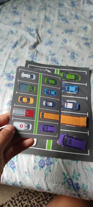 Дитяча розвиваюча гра парковка паркінг