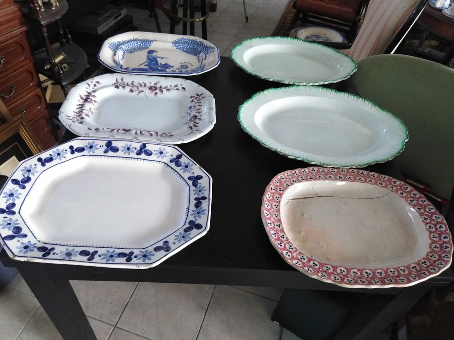 varias faiaças antigas