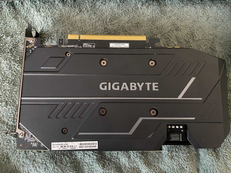 Gigabyte GeForce GTX 1660 super OC 6GB GDDR5 + oryginalne pudełko