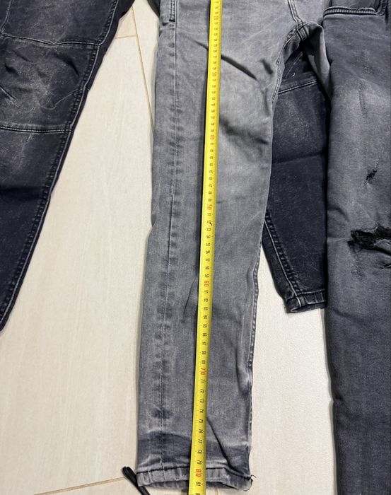 Spodnie 140 152 roz jeans dzins dla chlopaka chłopca junior nastolatka