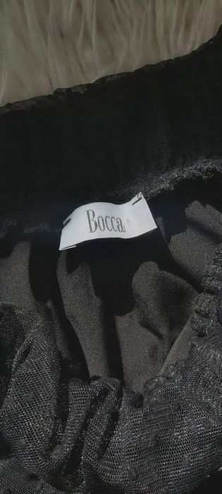 Spódnica bocca rozkloszowana w kropki grochy groszki bocca krótka mini