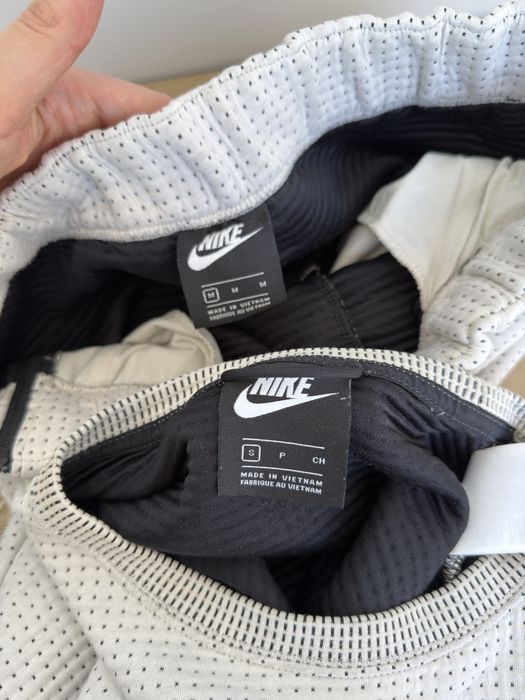 Костюм NIKE преміум сірий широкі штани та кроп світшот