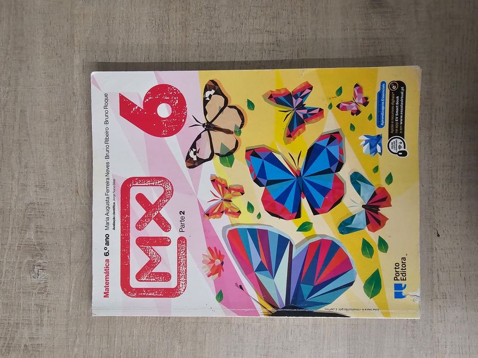 MIX 6 Matemática 6.º Ano – Parte 2 + Caderno de Fichas