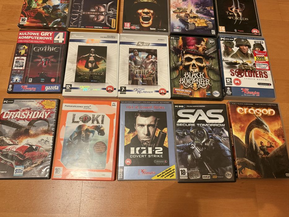 Sprzedam gry na pc!!- propozycje cenowe