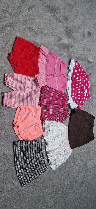 Spódnice i spodenki dla dziewczynki rozm 98cm