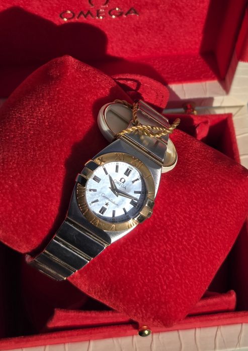 Omega Constellation 24mm 1381.70 Duble Edge Bicolor 18k Full Set