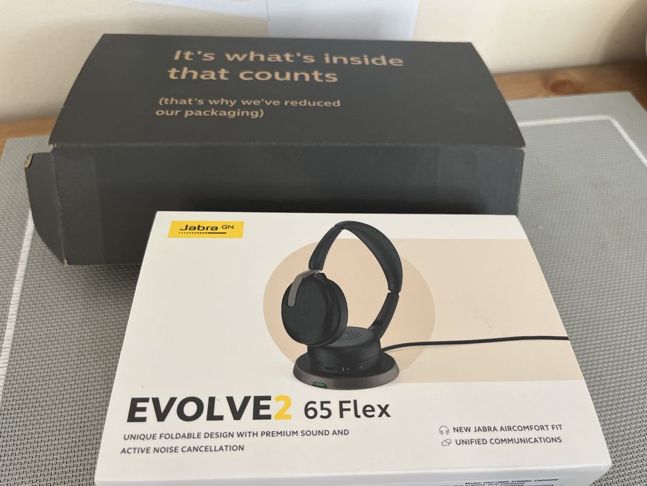 Jabra Evolve2 65 Flex ANC | Stan idealny | Pudełko