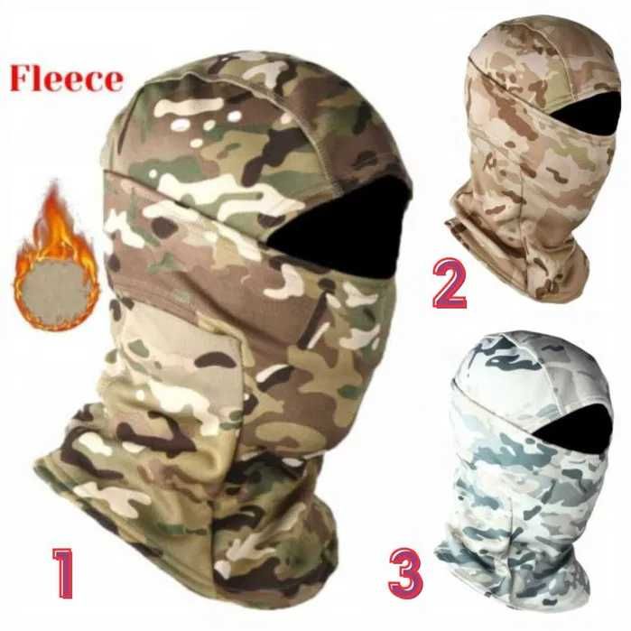 Балаклава тактична зимова мультикам
