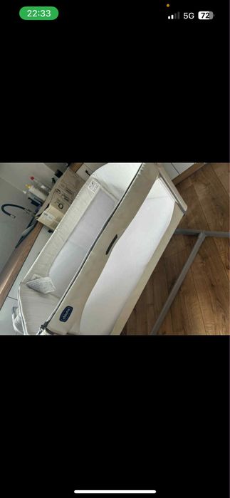 Łóżeczko dostawne chicco next 2 me- magic