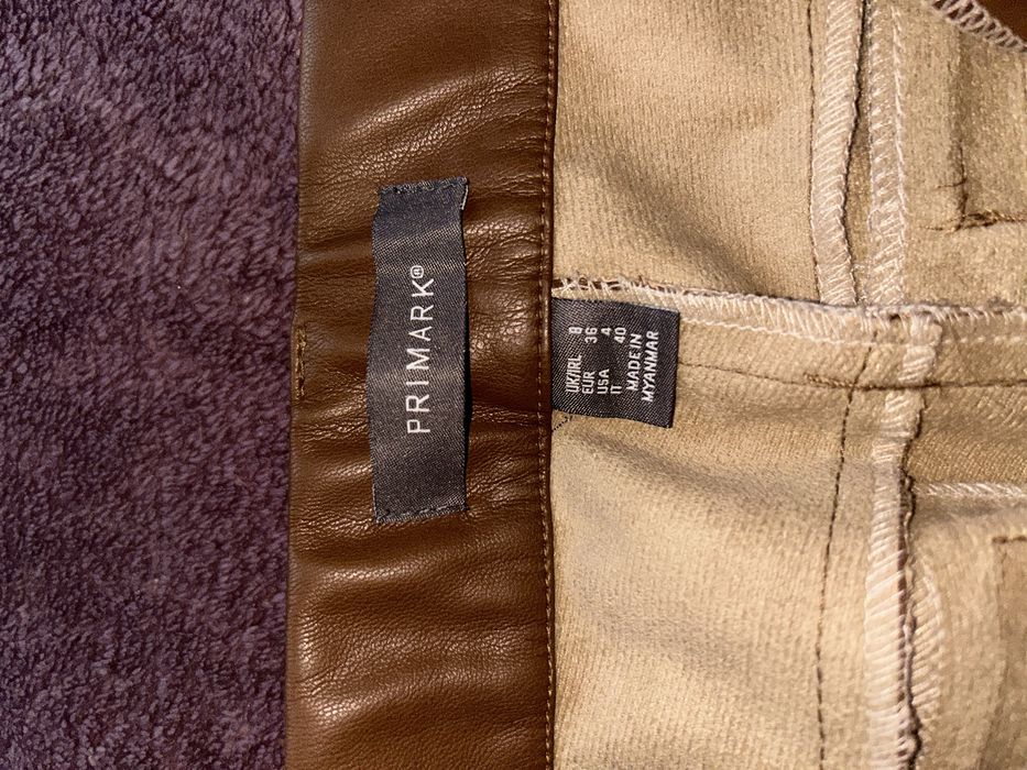 Штани еко-шкіра Primark