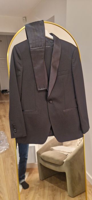 Garnitur smoking czarny