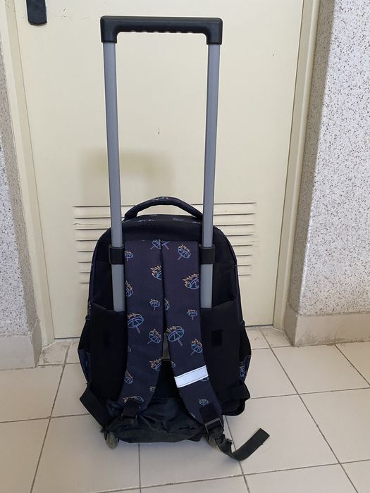Mochila escolar de troler