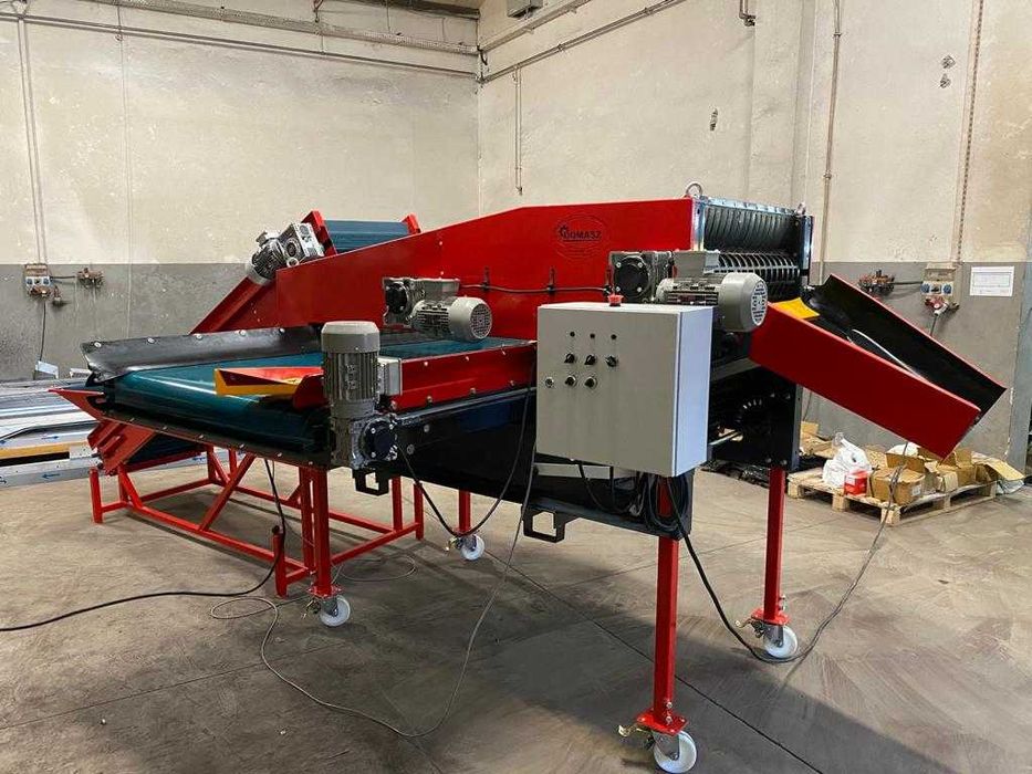 Сортувальник стрічкового типу для калібрування картоплі, цибулі та інш