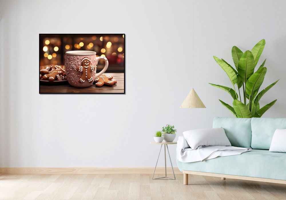 Plakat 100x70cm Ciepło Domowego Ogniska