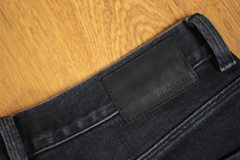Spodnie Tommy Hilfiger r. 30/32 szare jeans męskie bawełniane nowe z metką