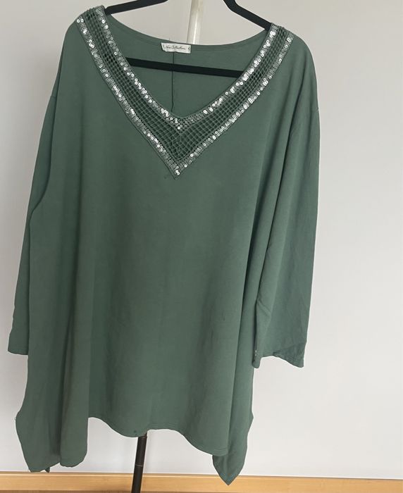 sukienka, tunika, zielona New Collection  xxl/ 4 xl