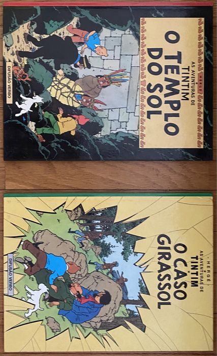 10 Livros das “Aventuras de Tim Tim”