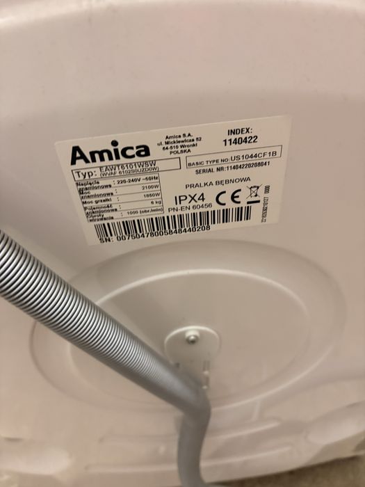Pralka Amica 6kg/1000 obr