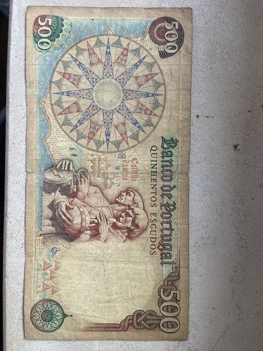 2 Notas 500 Escudos 1979