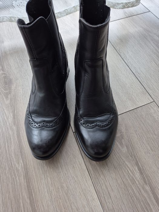 Botki skórzane Lasocki 36