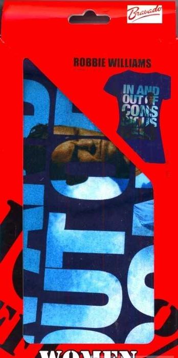 Robbie Williams T-Shirt Koszulka damska S