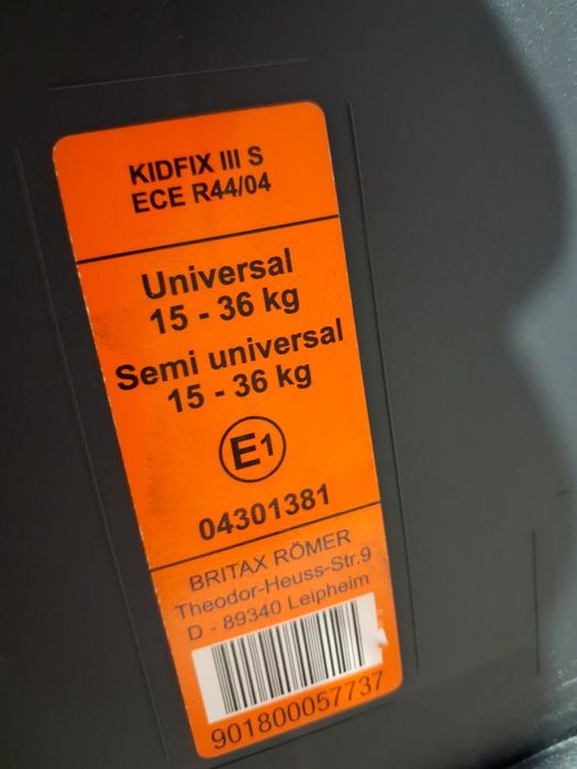 Cadeira auto Britax Romer