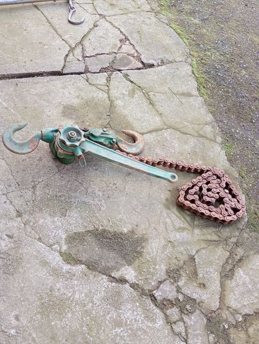 Wciągarka hakowa łańcuchowa podnośnik do silnika