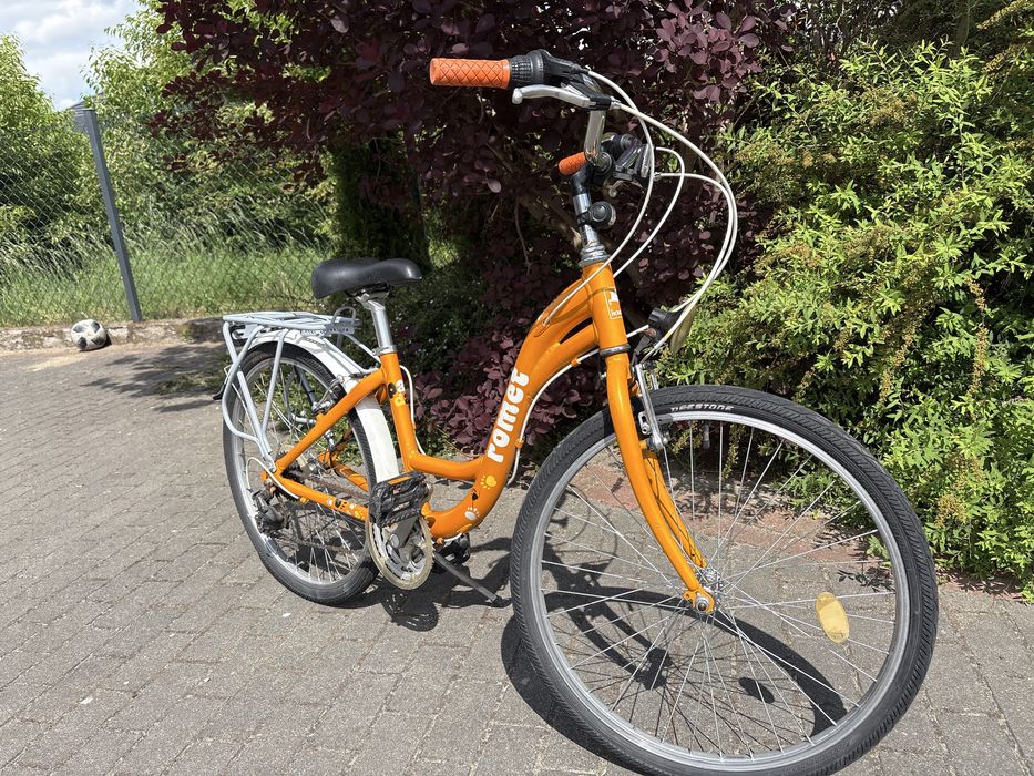 Rower Romet Pony 24” – 3 biegi z przodu, 7 biegów, rower młodzieżowy, sprawny