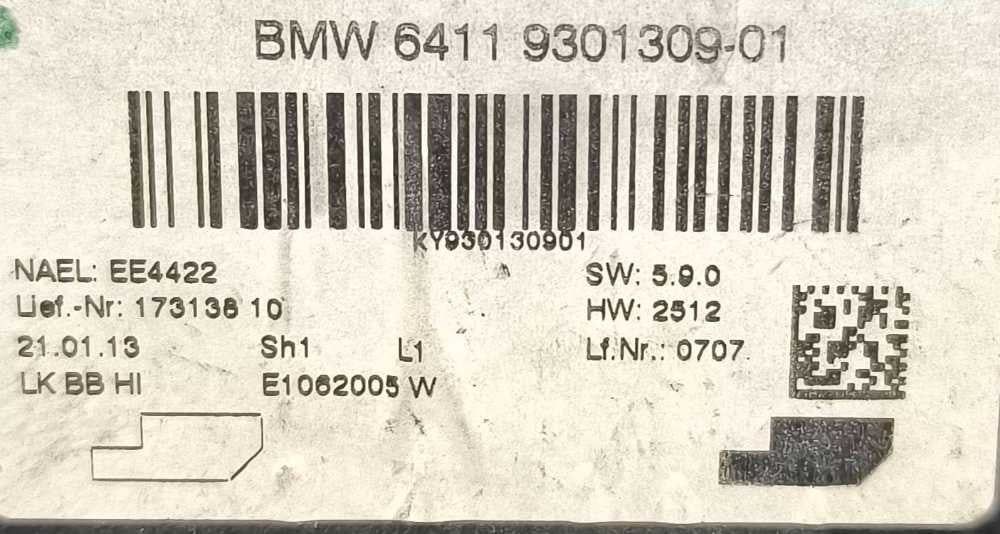 Módulo Electrónico 64119301309-01 - BMW 3