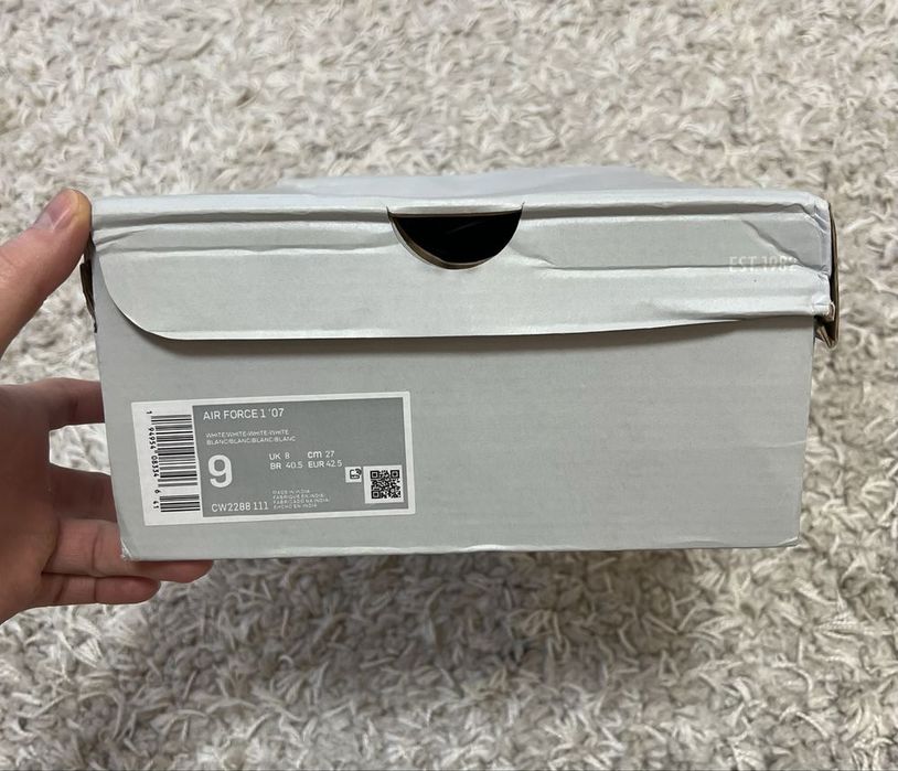 Nike Air Force 1,07 100% натуральна шкіра