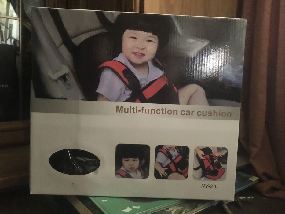 Детское автокресло, накладка ткань новое коробка