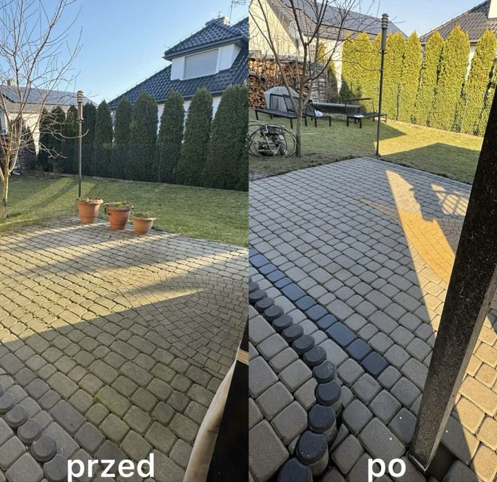 profesjonalne mycie kostki brukowej-szybkie terminy!