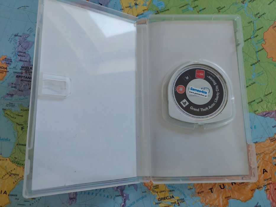 Gra sony psp GTA liberty city stories