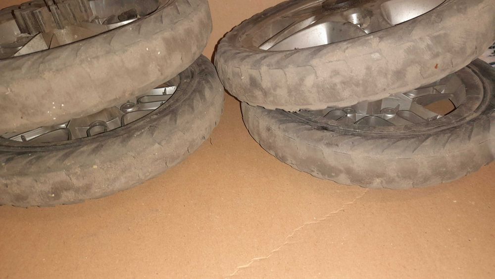 kółka do wózka dziecięcego koła lane pełne