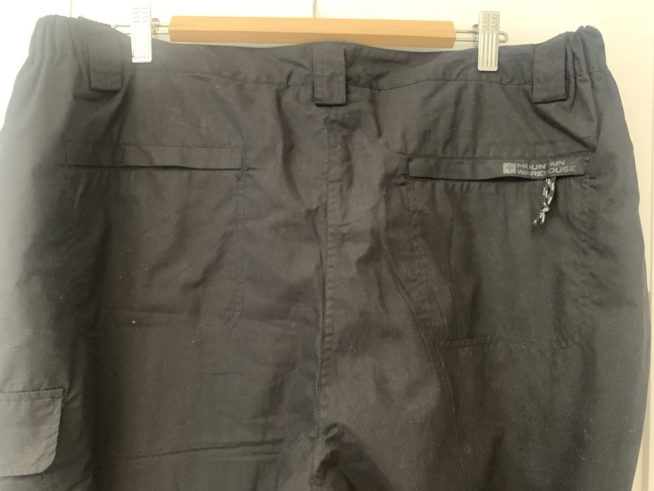 Zimowe termiczne spodnie cargo Mountain Warehouse rozmiar 46