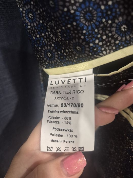 Garnitur męski rozmiar M/L