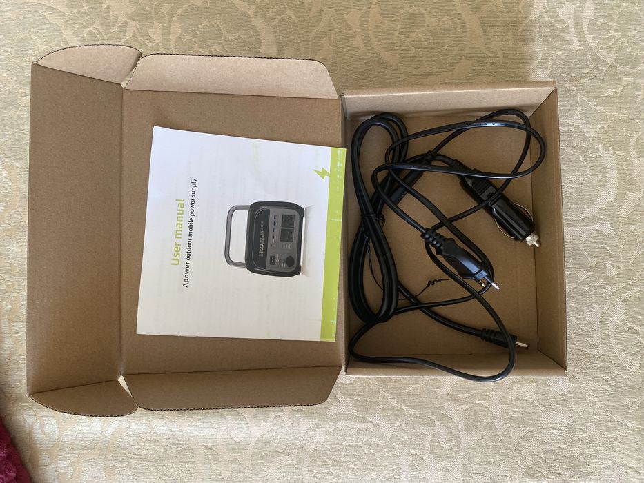 Зарядна станція 500W LiFePO4 | Чистий синус | 220V | UPS
