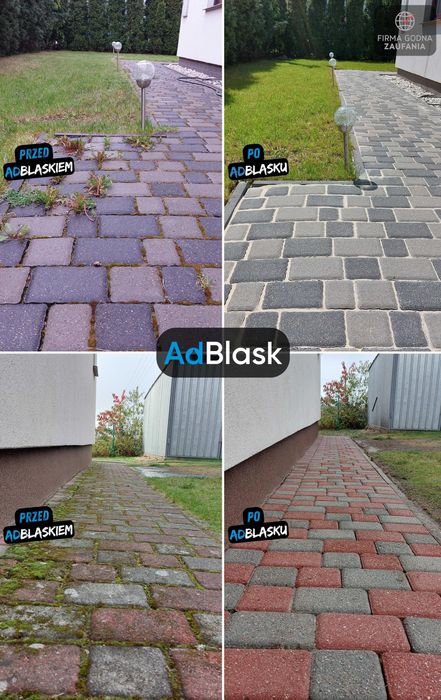 Mycie / Czyszczenie Kostki Brukowej