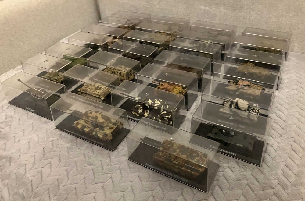 Czołgi kolekcjonerskie - skala 1:72 - Tiger Elefant i Tiger Ausf. E