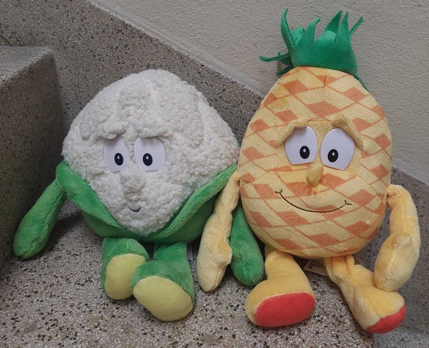 Peluches do Lidl da coleção "Super Chefs Gang dos Frescos"