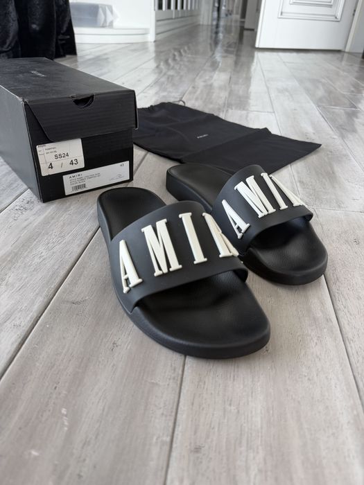 Шлепанцы шлепки тапочки AMIRI  оригинал