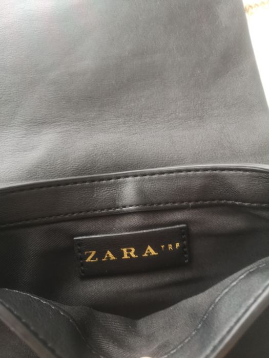 Сумочка Zara через плече чорна