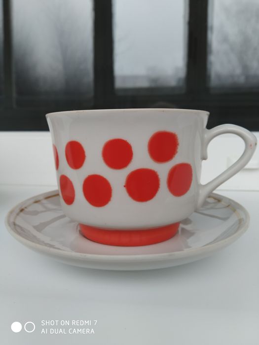 Чашки с блюдцами СССР