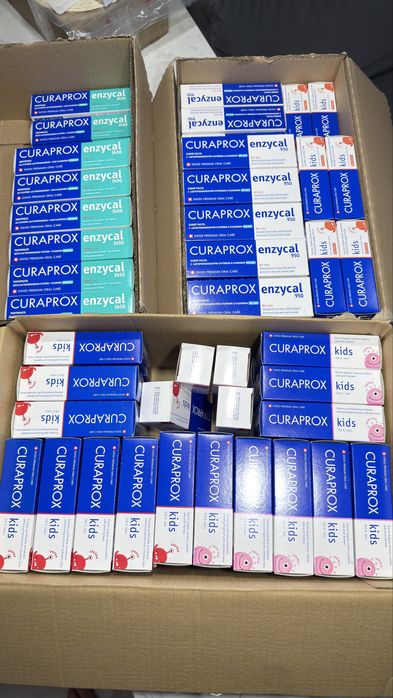 Пасти зубні Дорослі CURAPROX ZERO / 950 / 1450 ОРИГІНАЛ!