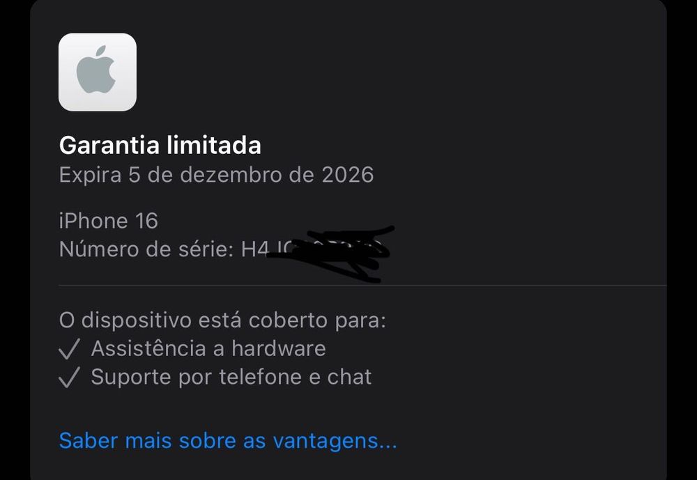 iPhone 16 128gb com garantia